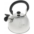 Чайник TECO TC-119 (2,0л,со свистком,нержавеющая сталь,свисткок)