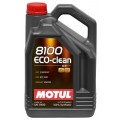 MOTUL 8100 Eco-clean 5W-30, синтетическое, 5л (101545)