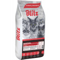 Корм для кошек Blitz Adult Cats Chicken, курица, 10 кг