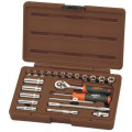 Набор торцевых головок OMBRA 911423 1/4''DR, 23 предмета