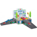 Dave Toy Dave Toy Парковка с 6 машинками - игровой набор 32016