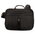 Сумка наплечная Victorinox Travel Companion горизонтальная, черная, 27x8x21 см, 4 л, 31173801