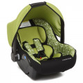 Lider Kids Voyage - детское автокресло 0-13 кг, группа 0+ черно-зеленое с принтом Lider Kids Voyage - детское автокресло 0-13 кг, группа 0+ черно-зеленое с принтом