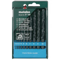 Набор сверл Metabo 627158000 HSS-R 10шт. (1-10мм) пластик.коробка