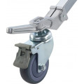 Комплект роликов KUPO 100mm Caster для стоек с квадратными ногами 25.4ммх25.4мм Комплект роликов KUPO 100mm Caster для стоек с квадратными ногами 25.4ммх25.4мм