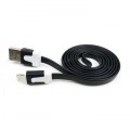 Кабель Lightning to USB 1,2m NOODLE Dream черный (плоский ) Кабель Lightning to USB 1,2m NOODLE Dream черный (плоский )