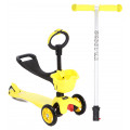 Corol L-306 - детский трехколесный самокат-каталка Yellow (желтый) Corol L-306 - детский трехколесный самокат-каталка Yellow (желтый)