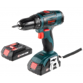 Дрель аккумуляторная Hammer ACD185Li 2.0 PREMIUM 18В 2x2.0Ач LiION 10мм 0-350/0-1350об/мин 34/50Нм 1ч кейс