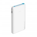 Внешний АКБ NRG Slim 10000 mAh, microUSB, Apple 8-pin, USB, 2.1A, Li-pol, белый, Deppa Внешний АКБ NRG Slim 10000 mAh, microUSB, Apple 8-pin, USB, 2.1A, Li-pol, белый, Deppa