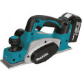 Рубанок Makita DKP180RFE 18В 2х3Ач LiIon 14000об/мин шир.82мм глуб.2мм 3.4кг