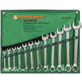 Набор комбинированных ключей JonnesWay W26112SA (10 - 32 мм) 12 шт.