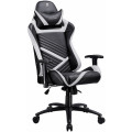 Игровое кресло Tesoro Zone Speed F700 черный/белый