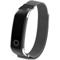 Ремешок для браслетов Bakeey для Huawei Honor Band 4/5, нержавеющая сталь, черный