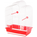 Клетка InterZoo P-005 IZA I WHITE (450х280х615мм) для птиц прут белый