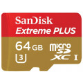 Карта памяти SanDisk Extreme microSDXC 64GB Class 10 UHS-I U3 (95MB/s) + ADP Карта памяти SanDisk Extreme microSDXC 64GB Class 10 UHS-I U3 (95MB/s) + ADP