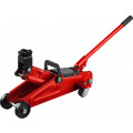 Домкрат гидравлический подкатной STAYER 43152-2 "RED FORCE", 2т, 125-320мм