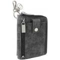 Портмоне WENGER Arizona, на молнии, черный, воловья кожа, 11,5×2,5×16,5 см, W23-21BLACK