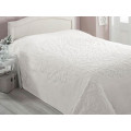 Плед Karna Asia Велюр жаккард 220x240 бежевый