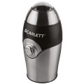Кофемолка Scarlett SL-1545 150Вт сист.помол.:ротац.нож вместим.:70гр серебристый/черный