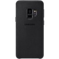 Чехол клип-кейс для Samsung (G965) Galaxy S9+ AlcantaraCover Black