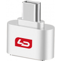 Конвертер-адаптер LD Micro USB / Type-C с USB 2.0 OTG для смартфонов, ноутбуков, Type-C