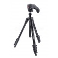 Штатив Manfrotto Compact Action алюминиевый сплав (с головой) черный Штатив Manfrotto Compact Action алюминиевый сплав (с головой) черный