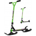 Small Rider Combo Runner BMX - Трюковый самокат-снегокат с лыжами и колесами (зеленый)
