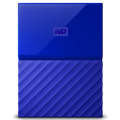 Внешний жёсткий диск WD My Passport WDBBEX0010BBL-EEUE 1TB 2,5" USB 3.0 Blue Внешний жёсткий диск WD My Passport WDBBEX0010BBL-EEUE 1TB 2,5" USB 3.0 Blue