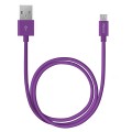 Кабель Lightning to USB 1,2m purple MFI Deppa Кабель Lightning to USB 1,2m purple MFI Deppa