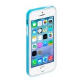Чехол Bumber для Apple iPhone 5, синий, Deppa