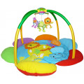 Biba Toys Развивающий коврик с музыкальным мобилем Джунгли