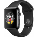 Умные часы Apple Watch Series 2 (42мм), серая сталь (спортивный черный ремешок) Умные часы Apple Watch Series 2 (42мм), серая сталь (спортивный черный ремешок)