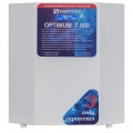 Стабилизатор напряжения ЭНЕРГОТЕХ OPTIMUM 7500 ±10 В. 125-253 В. время реакции 20 мс. Дисплей