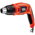 Фен технический Black & Decker KX1692 1600Вт 130/560С 200/450л/мин