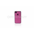 Чехол - накладка iPhone 5 с яблоком розовый Чехол - накладка iPhone 5 с яблоком розовый