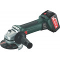 Углошлифовальная машина акк. Metabo W 18 LTX 125 4.0 (602174610) 18.0В 2x4.0Ач LiION 8000об/мин 125мм в кейсе