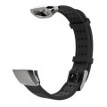 Силиконовый ремешок для браслета Mijobs для Huawei Honor Band 2/Pro/B29/B19 серый