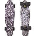 Y-Scoo Fishskateboard Print 22" - скейтборд с сумкой Scull
