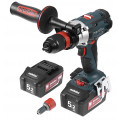 Аккумуляторная дрель METABO BS 18 LTX Quick new 5.2 (602193650) 18.0В 2x5.2Ач LiION 13мм 0-500/0-1700об/мин