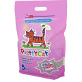 Наполнитель PrettyCat комкующийся для кошачьих туалетов Euro Mix 5 кг с ароматом алоэ