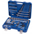 Набор инструмента КОБАЛЬТ 010104-82 универсальный 1/4'' и 1/2'' 82пр. кейс