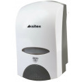 Диспенсер для жидкого антисептика наливной, 1 л, спрей, белый, KSITEX, DD-6010
