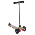 Sun Color Mars Kids Mini Light SKL-06AP-100P - детский самокат трехколесный граффити 4