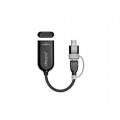 MHL aдаптер для смартфонов, microUSB - HDMI, 0.15м, 1080p, Deppa MHL aдаптер для смартфонов, microUSB - HDMI, 0.15м, 1080p, Deppa