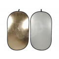 Отражатель Falcon Eyes RFR-3648GS золото/серебро 92x122 см Отражатель Falcon Eyes RFR-3648GS золото/серебро 92x122 см