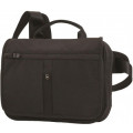 Сумка Victorinox Adventure Traveler Deluxe горизонтальная, черная, 28x8x23 см, 5 л, 31174401