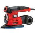 Шлифмашина дельта Black & Decker KA280K-QS 4в1 220Вт диск125мм платф.136см2 насадки кейс