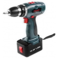 Дрель аккумуляторная Hammer ACD144C PREMIUM 14.4В 2x1.5Ач NiCd 10мм 0-350/0-1200об/мин 20/36Нм зар. 1ч, кейс