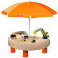 Little Tikes Стол-песочница с зонтом и зоной для воды