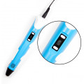 3D ручка Spider Pen PLUS с ЖК дисплеем, голубая